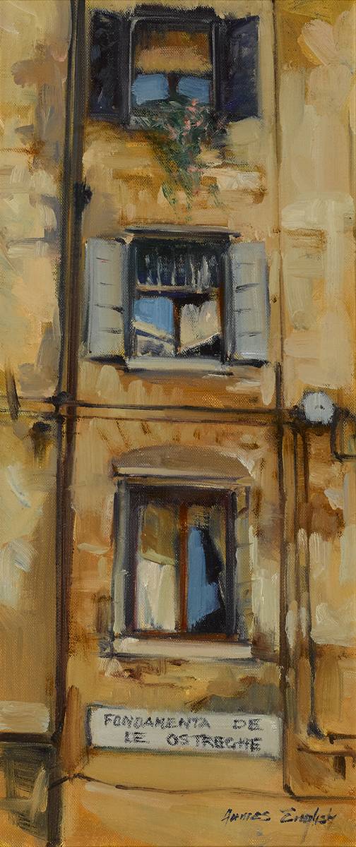 VENETIAN WINDOWS by James English RHA (b.1946) at Whyte's Auctions