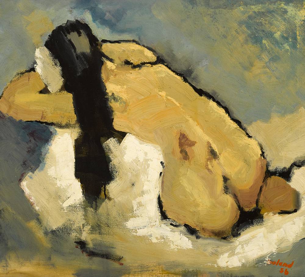 FEMALE NUDE, 1956 by Frances J. Kelly sold for �680 at Whyte's Auctions