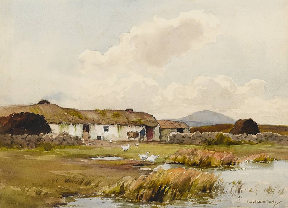 NEAR THE BLOODY FORELAND, COUNTY DONEGAL by Frank Egginton sold for 1,050 at Whyte's Auctions