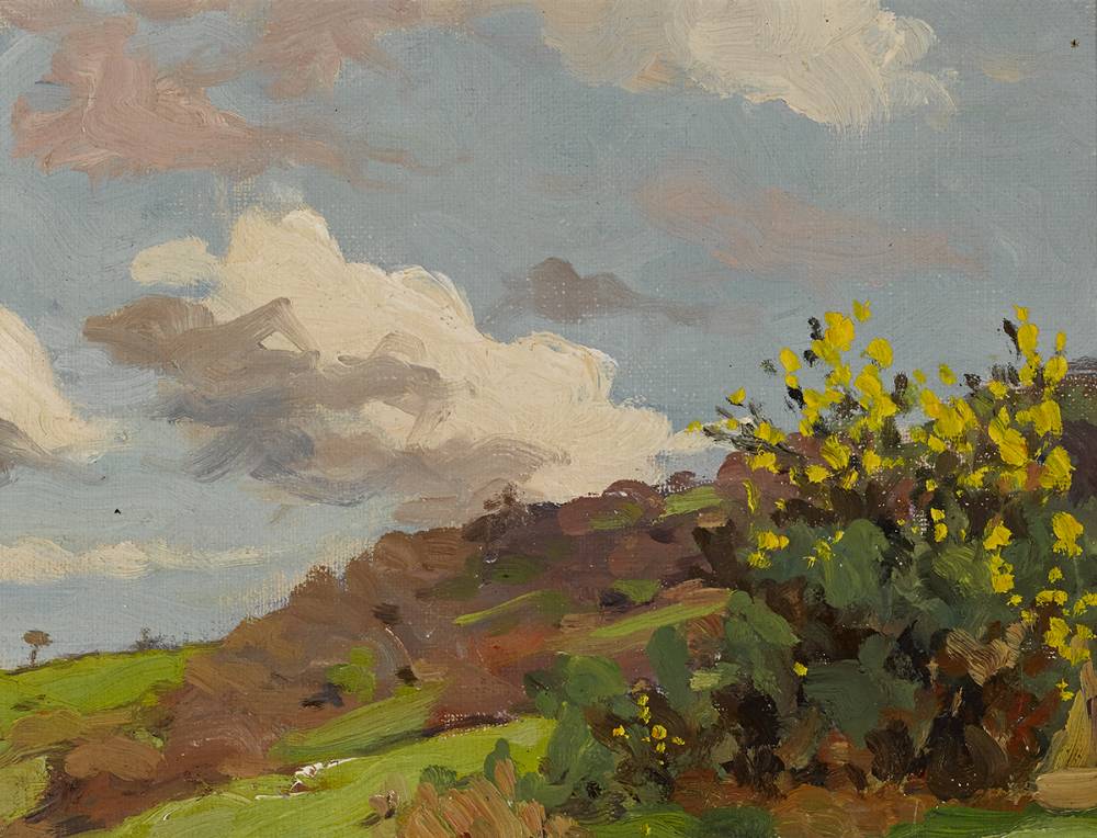 GORSE BUSHES by Michael Healy (1873-1941) at Whyte's Auctions
