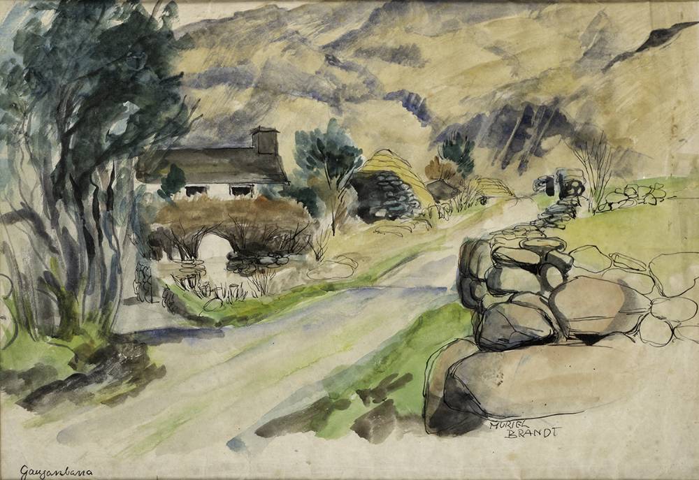 GOUGANE BARRA by Muriel Brandt RHA (1909-1981) at Whyte's Auctions