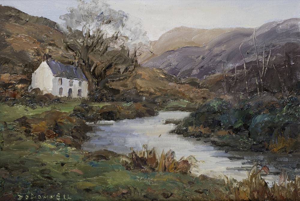 RIVER COTTAGE by Deirdre O'Donnell sold for 85 at Whyte's Auctions