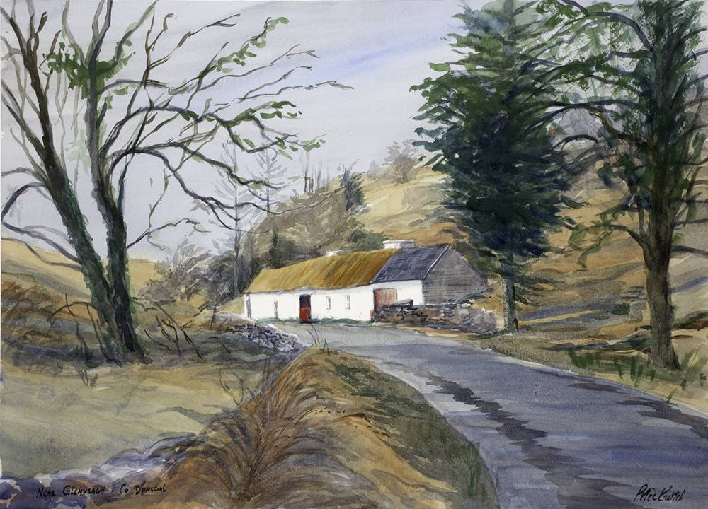 NEAR GLENVEAGH, COUNTY DONEGAL by Peter Knuttel (b.1945) at Whyte's Auctions