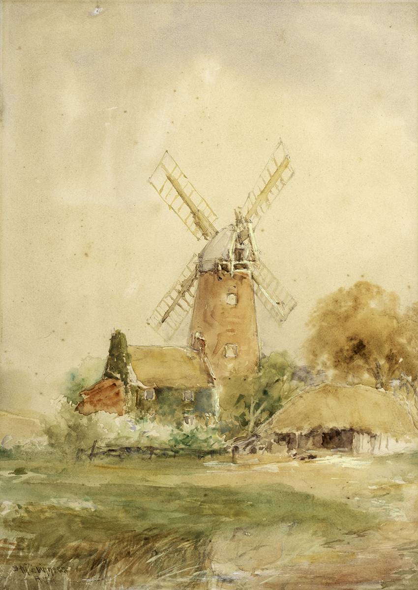 WINDMILL by William Bingham McGuinness RHA (1849-1928) at Whyte's Auctions