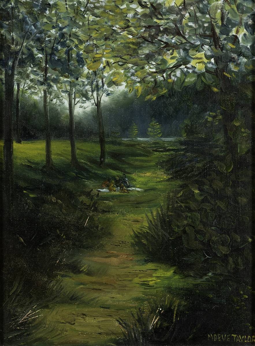 DOONEY WOOD, SLIGO by Maeve Taylor (b.1928) at Whyte's Auctions