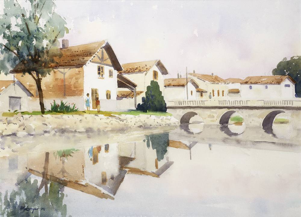 REFLECTIONS, FRANCE, 2002 by Brett McEntagart sold for �200 at Whyte's Auctions