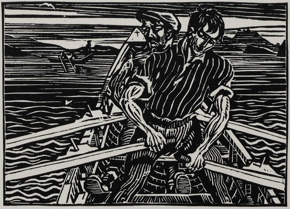CURRACH, CONNEMARA by Harry Kernoff RHA (1900-1974) at Whyte's Auctions