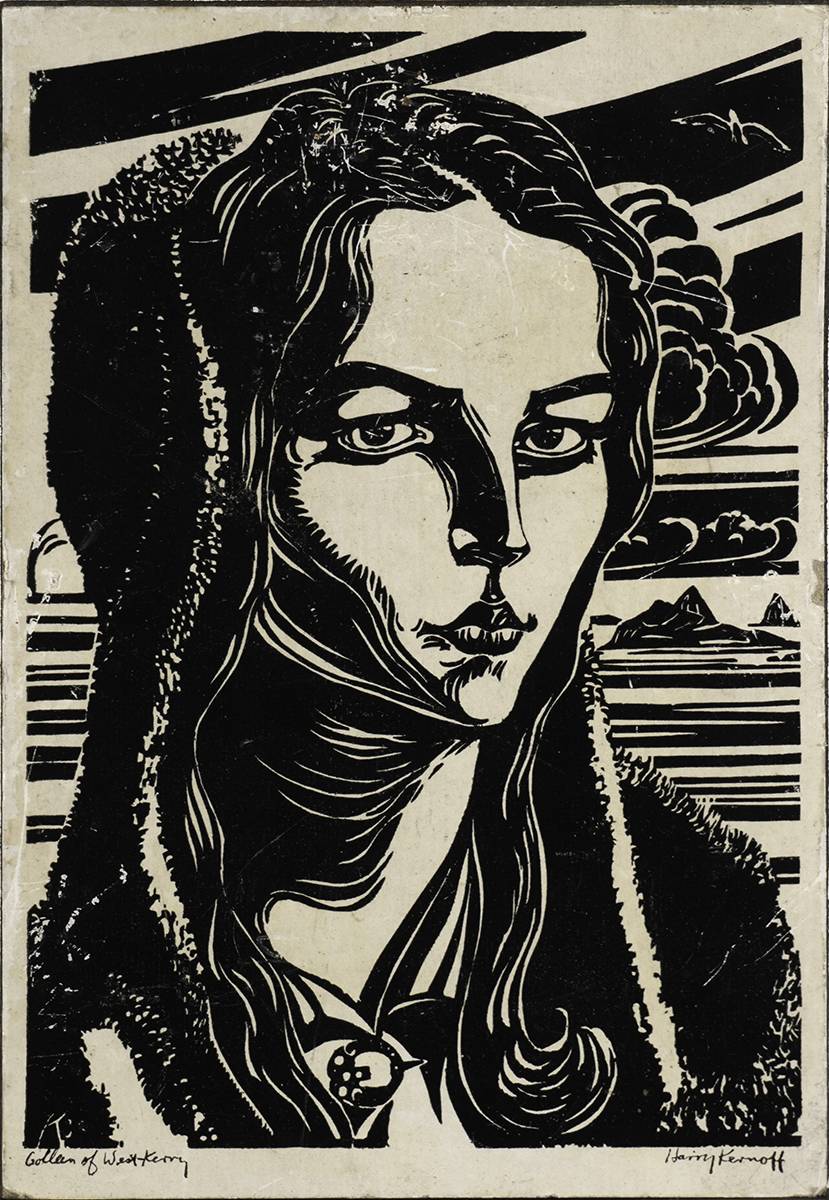 COLLEEN OF WEST KERRY by Harry Kernoff RHA (1900-1974) at Whyte's Auctions