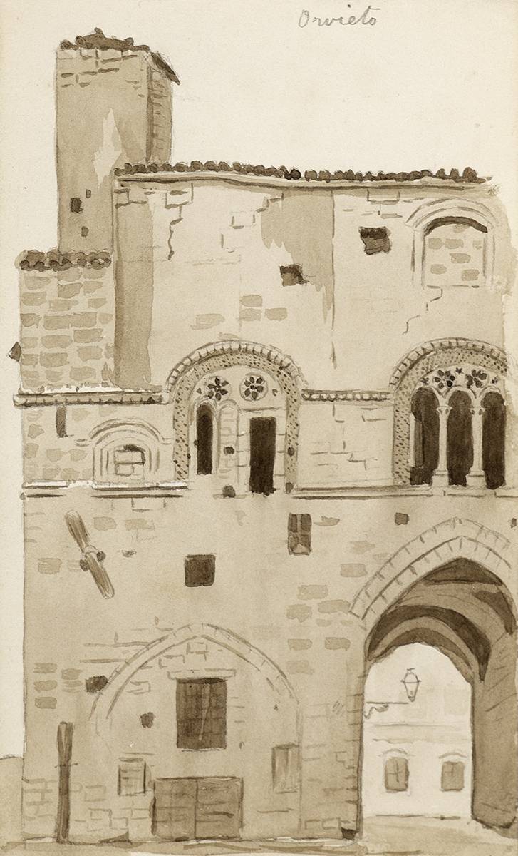 ORVIETO, ITALY by Lady Isabella Augusta Gregory sold for �300 at Whyte's Auctions