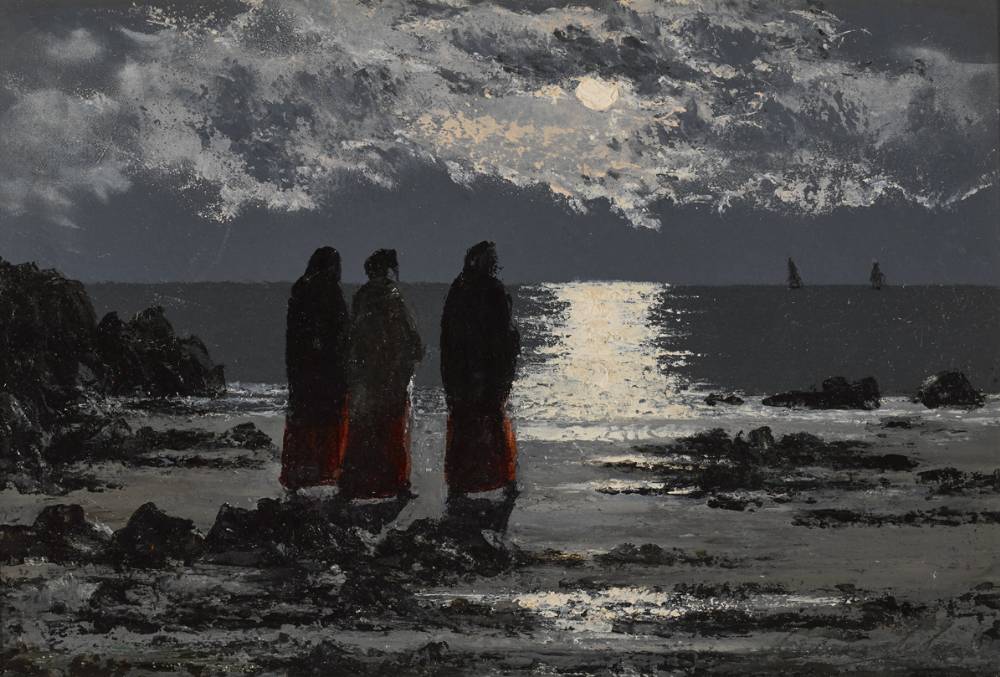 MOONRISE, ATLANTIC COAST by Ciaran Clear (1920-2000) at Whyte's Auctions