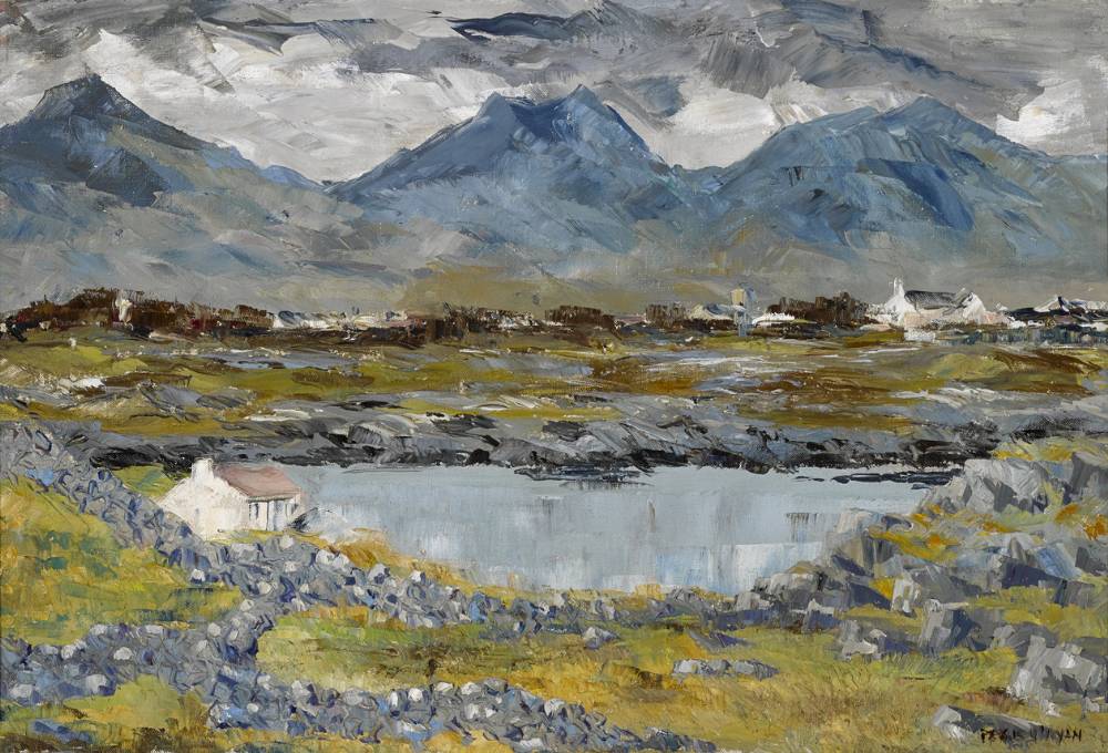 GREGDUFF LAKE, ROUNDSTONE, CONNEMARA by Fergus O'Ryan sold for 950 at Whyte's Auctions