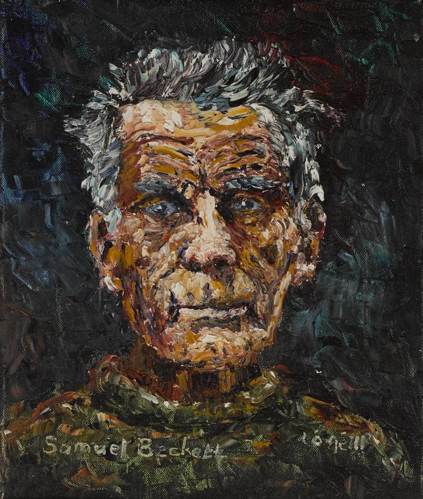 PORTRAIT OF SAMUEL BECKETT by Liam O'Neill sold for 2,100 at Whyte's Auctions