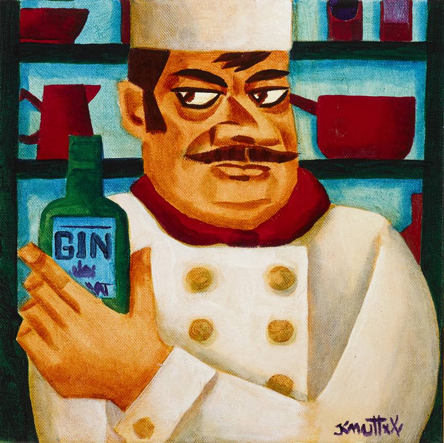 CHEF by Graham Knuttel (b.1954) at Whyte's Auctions