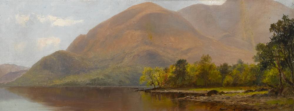 ON INNISFALLON ISLAND, LOWER LAKE KILLARNEY by Alexander Williams sold for 900 at Whyte's Auctions