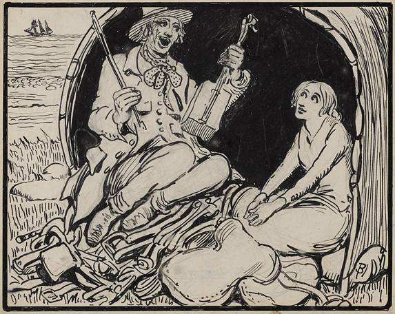 ILLUSTRATION TO 'RHYMES OF THE GITANOS', 1908 by Jack Butler Yeats RHA (1871-1957) at Whyte's Auctions
