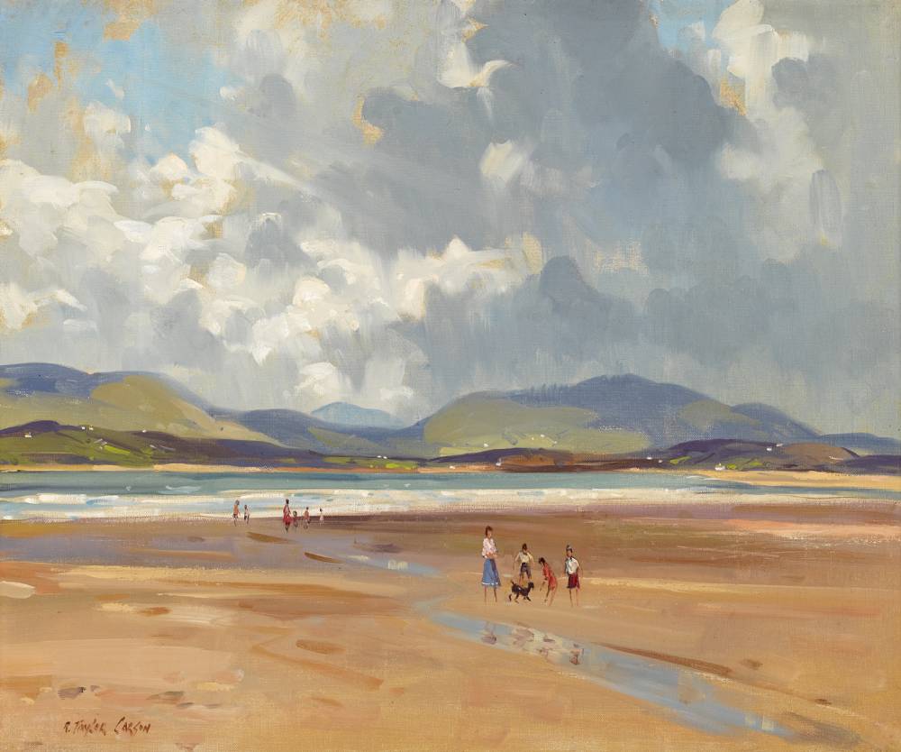 WEST OF IRELAND SCENE by Robert Taylor Carson sold for 1,200 at Whyte's Auctions