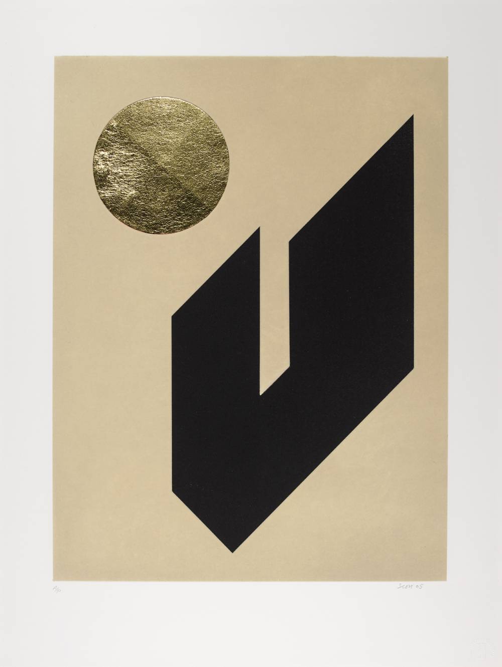 TANGRAM III, 2005 by Patrick Scott sold for 3,600 at Whyte's Auctions