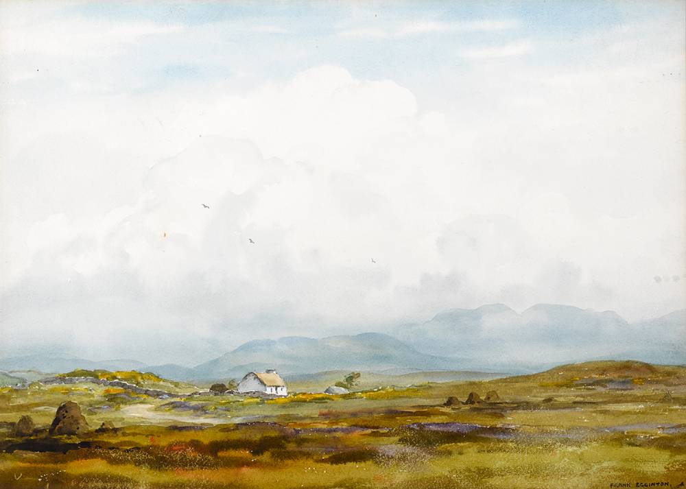COTTAGE IN A LANDSCAPE by Frank Egginton RCA (1908-1990) at Whyte's Auctions