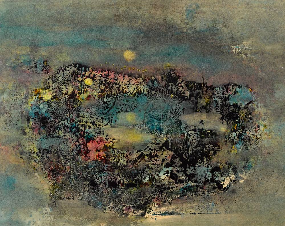 GREY LANDSCAPE, 1974 by Geoff Rhind (b.1941) at Whyte's Auctions
