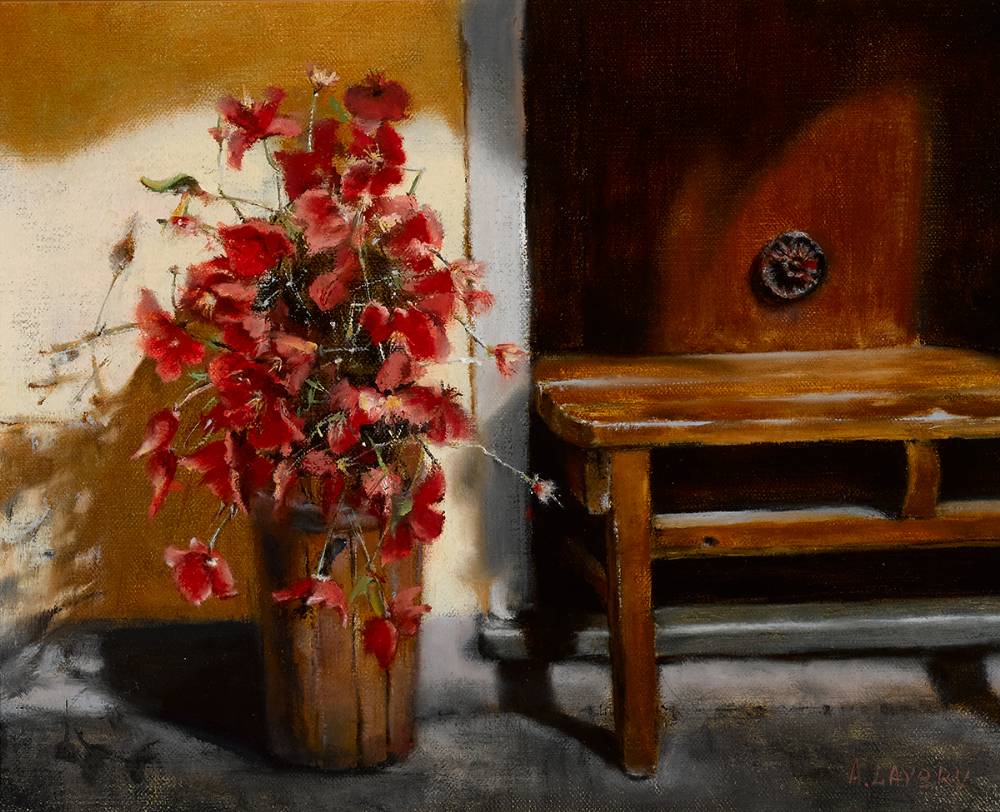 STILL LIFE IN FLORENCE by Alana Lavery sold for 150 at Whyte's Auctions