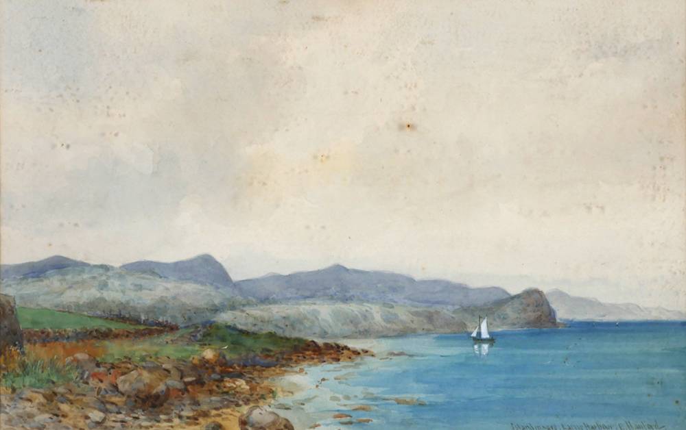 ISLANDMAGEE, LARNE HARBOUR by Ernest Hanford  at Whyte's Auctions