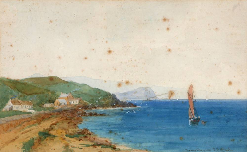 BROWNS BAY, LARNE by Ernest Hanford  at Whyte's Auctions
