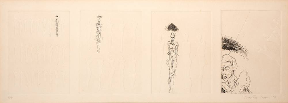 UNTITLED [FIGURES], 1979 by Dorothy Cross sold for 300 at Whyte's Auctions