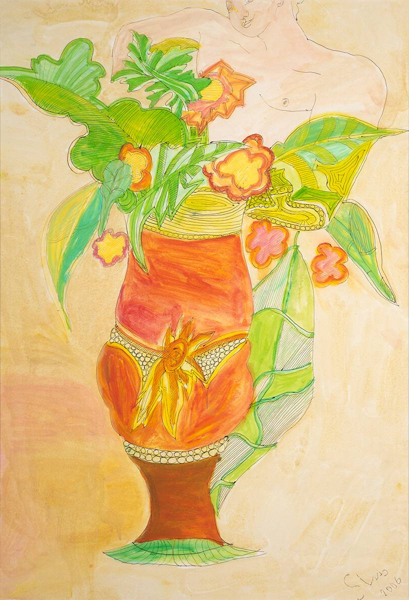 FLOWER ARRANGEMENT, 2006 by Piet Sluis (1929-2008) at Whyte's Auctions
