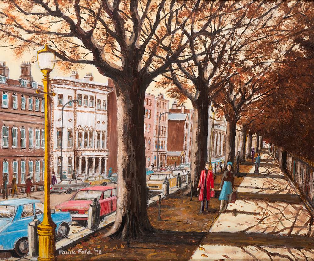 ST. STEPHEN'S GREEN, DUBLIN, 1978 by Frank Feld sold for �190 at Whyte's Auctions