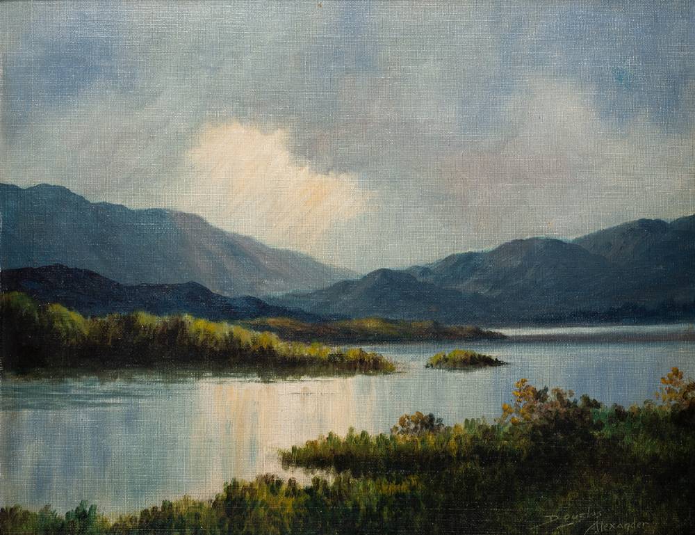 ON THE CORRIB, CONNEMARA by Douglas Alexander (1871-1945) at Whyte's Auctions
