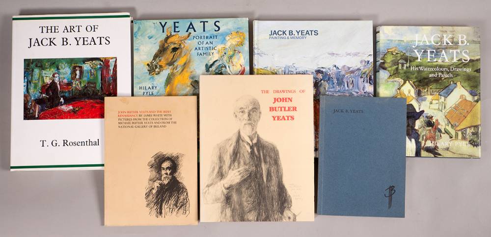 COLLECTION OF BOOKS AND CATALOGUES (SET OF SEVEN) by Jack Butler Yeats sold for 580 at Whyte's Auctions