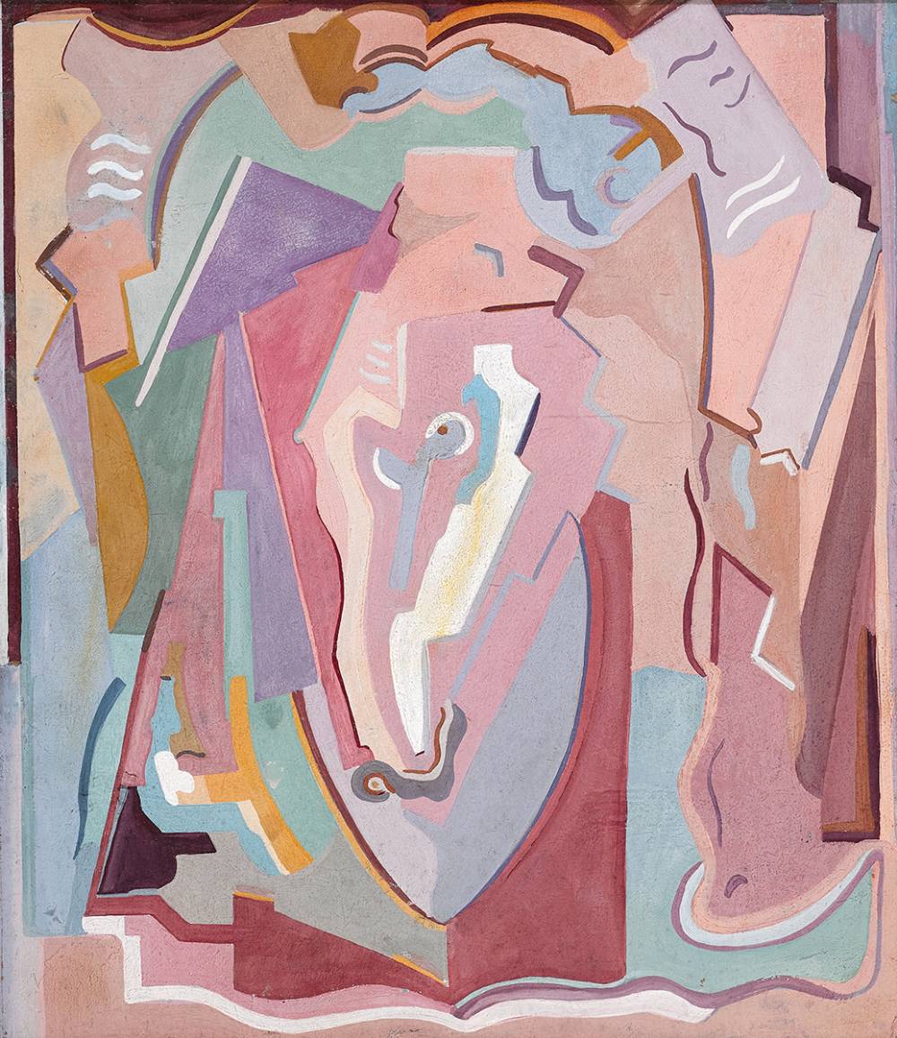 ABSTRACT COMPOSITION by Mainie Jellett sold for �15,000 at Whyte's Auctions