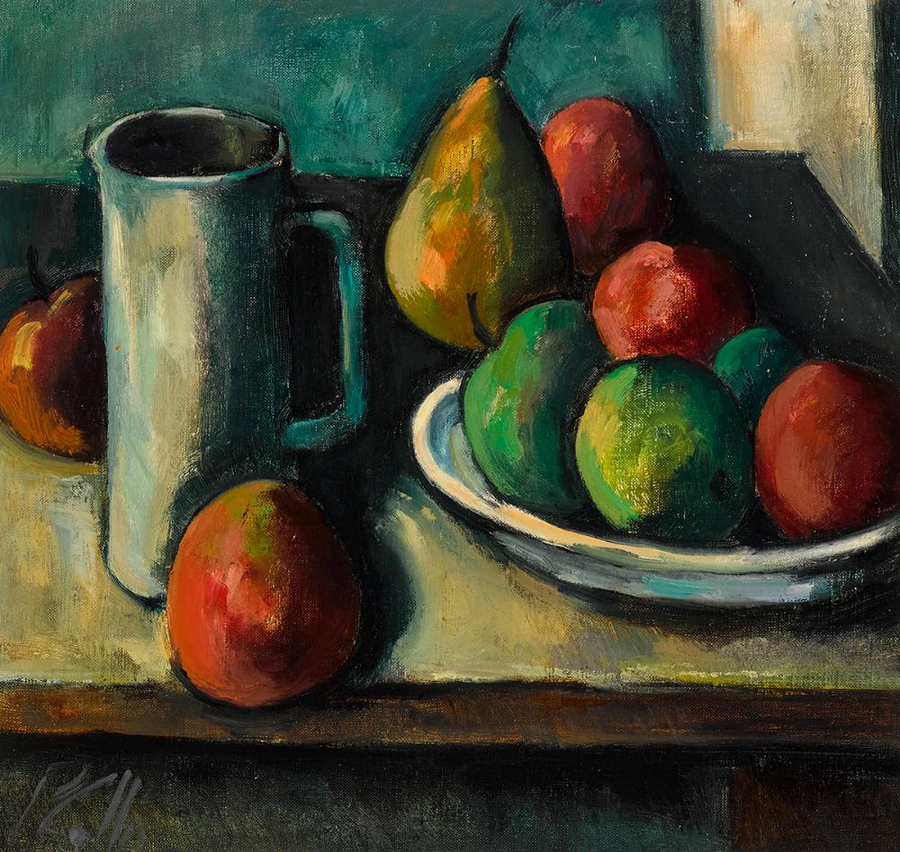STILL LIFE WITH FRUIT by Peter Collis RHA (1929-2012) at Whyte's Auctions
