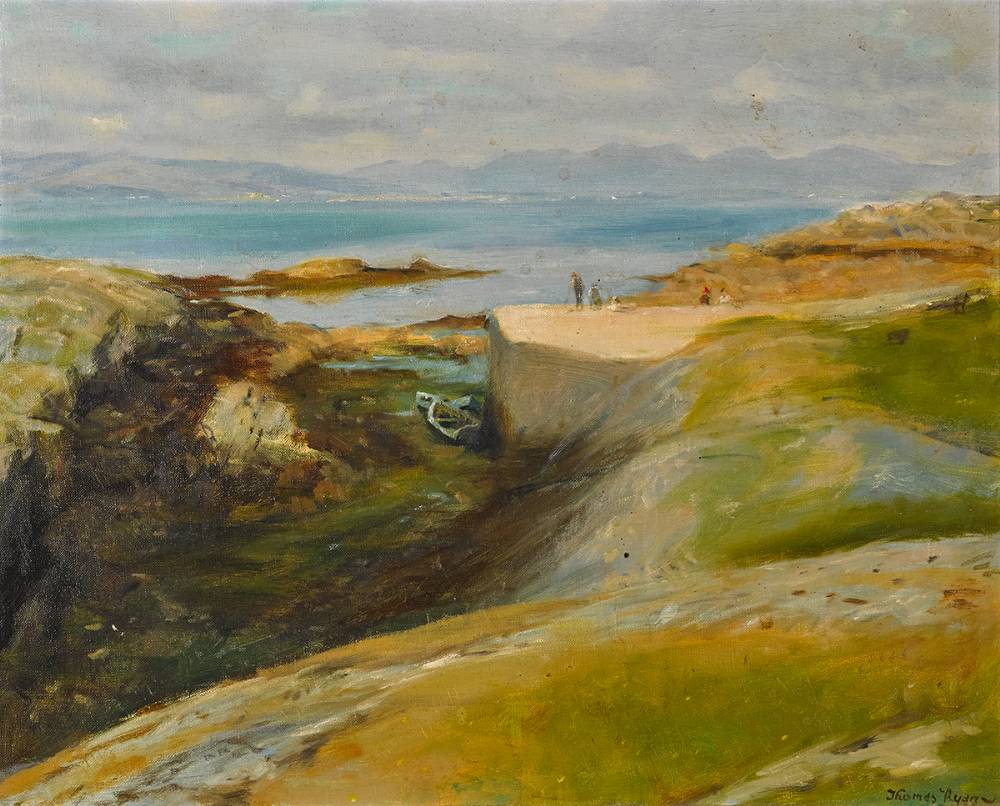 DOIL�N, NEAR CARRAROE, COUNTY GALWAY, 1982 by Thomas Ryan PPRHA (1929-2021) at Whyte's Auctions