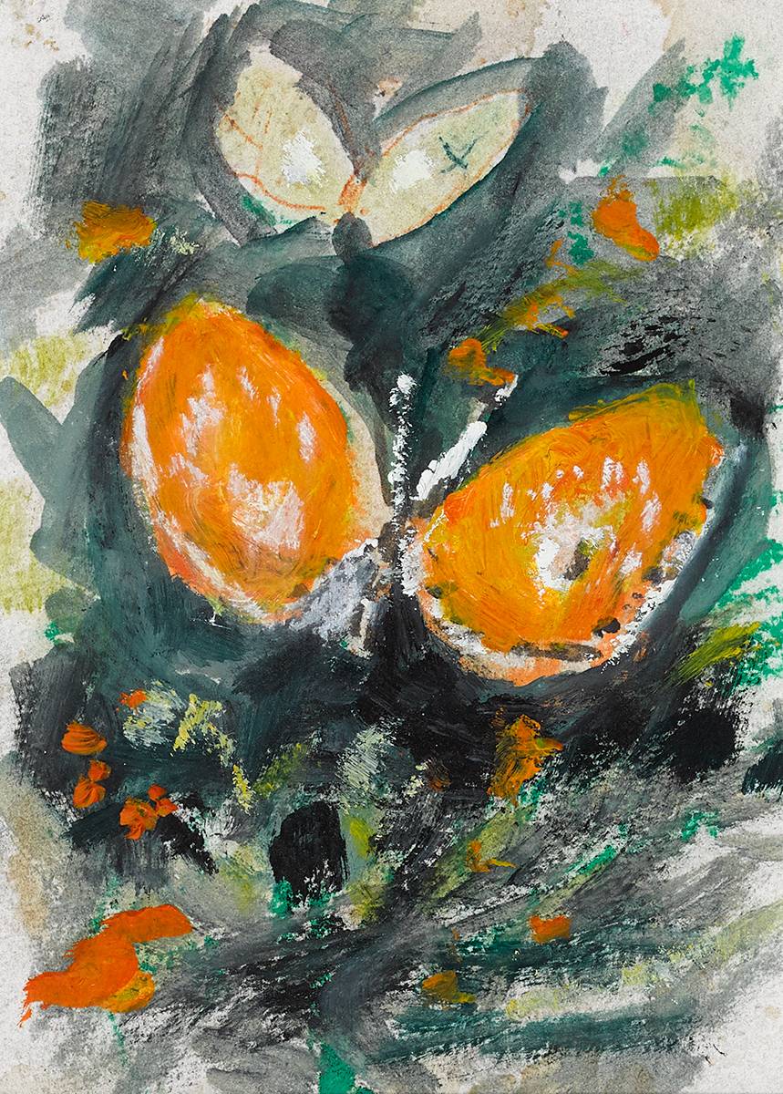 BUTTERFLIES by Basil Blackshaw HRHA RUA (1932-2016) at Whyte's Auctions