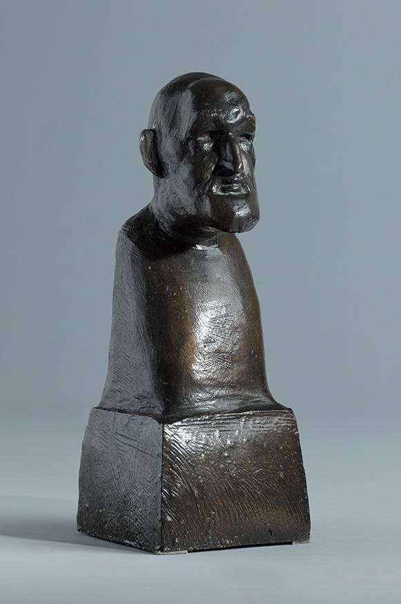 BUST OF TONY O'MALLEY by Brian Bourke HRHA (b.1936) at Whyte's Auctions
