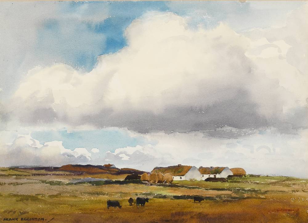 NEAR BELMULLET, COUNTY MAYO by Frank Egginton RCA (1908-1990) at Whyte's Auctions