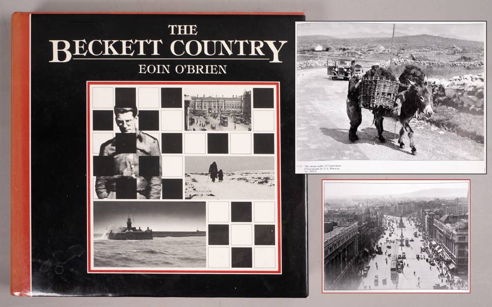 THE BECKETT COUNTRY: SAMUEL BECKETT'S IRELAND BY EOIN O'BRIEN by Samuel Beckett sold for 25 at Whyte's Auctions