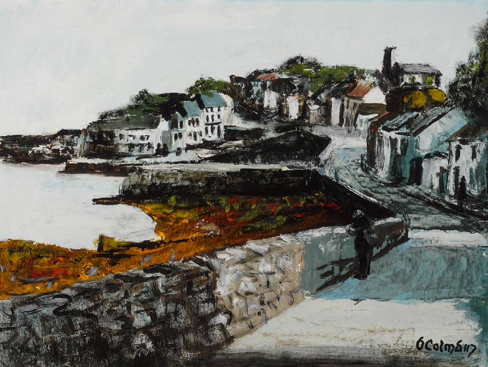 ROUNDSTONE, COUNTY GALWAY by Samus  Colmin (1925-1990) at Whyte's Auctions