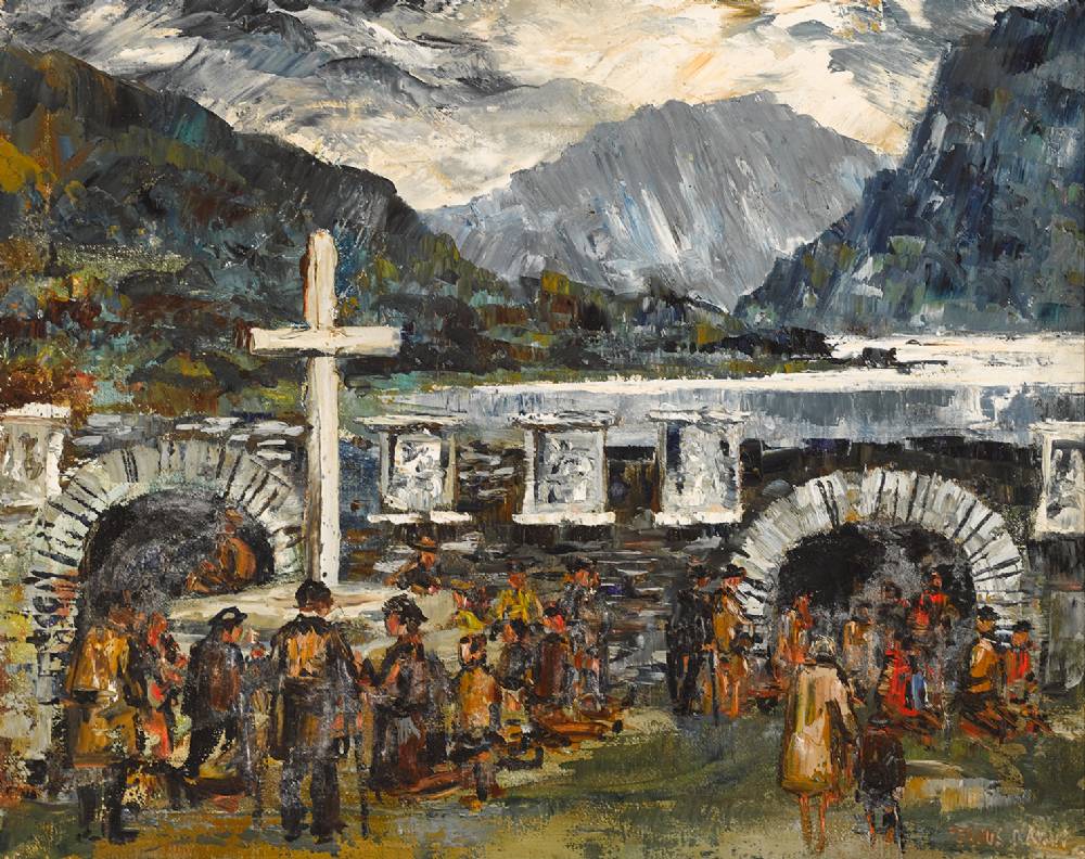 HOLY WELL by Fergus O'Ryan RHA (1911-1989) at Whyte's Auctions