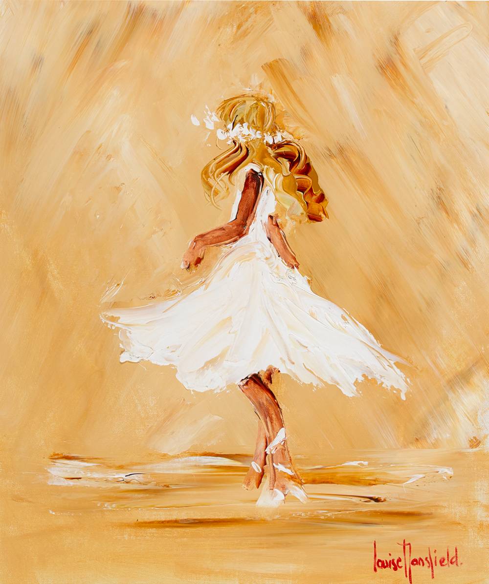 DANCER IN WHITE by Louise Mansfield (1950-2018) at Whyte's Auctions