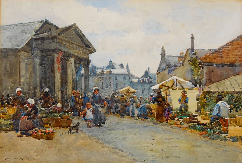 BRETON SCENE by Robert Weir Allan RWS (1851-1942) at Whyte's Auctions