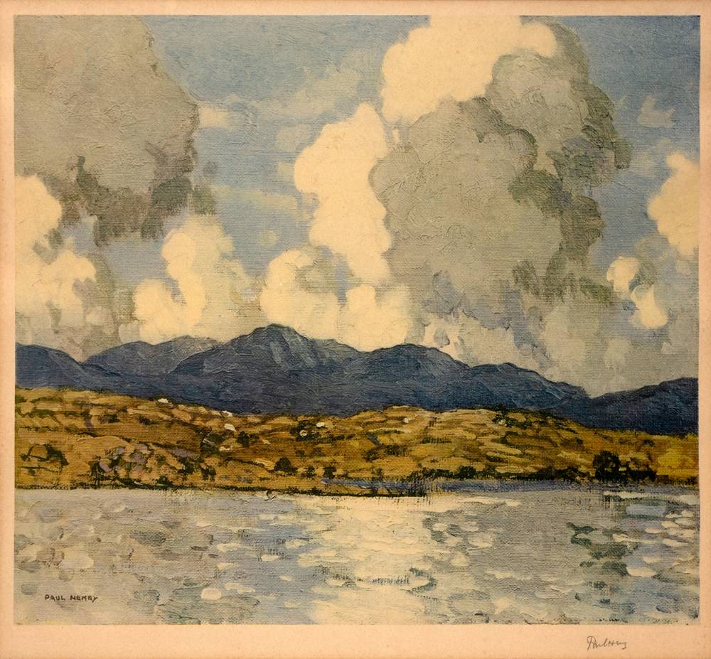 WEST OF IRELAND SCENE by Paul Henry RHA (1876-1958) at Whyte's Auctions