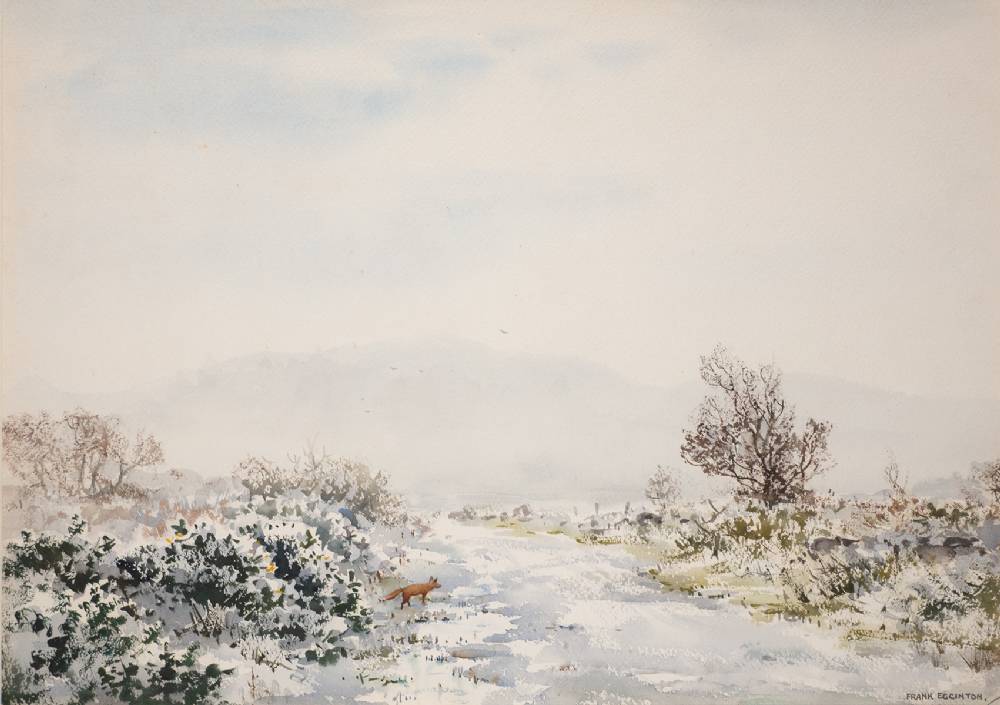 FROSTY WEATHER, COUNTY DONEGAL by Frank Egginton RCA (1908-1990) at Whyte's Auctions