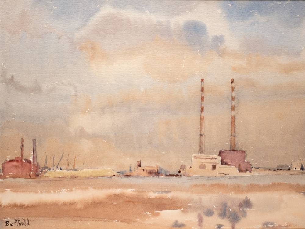 DUBLIN BAY by Berthold Dunne sold for 250 at Whyte's Auctions