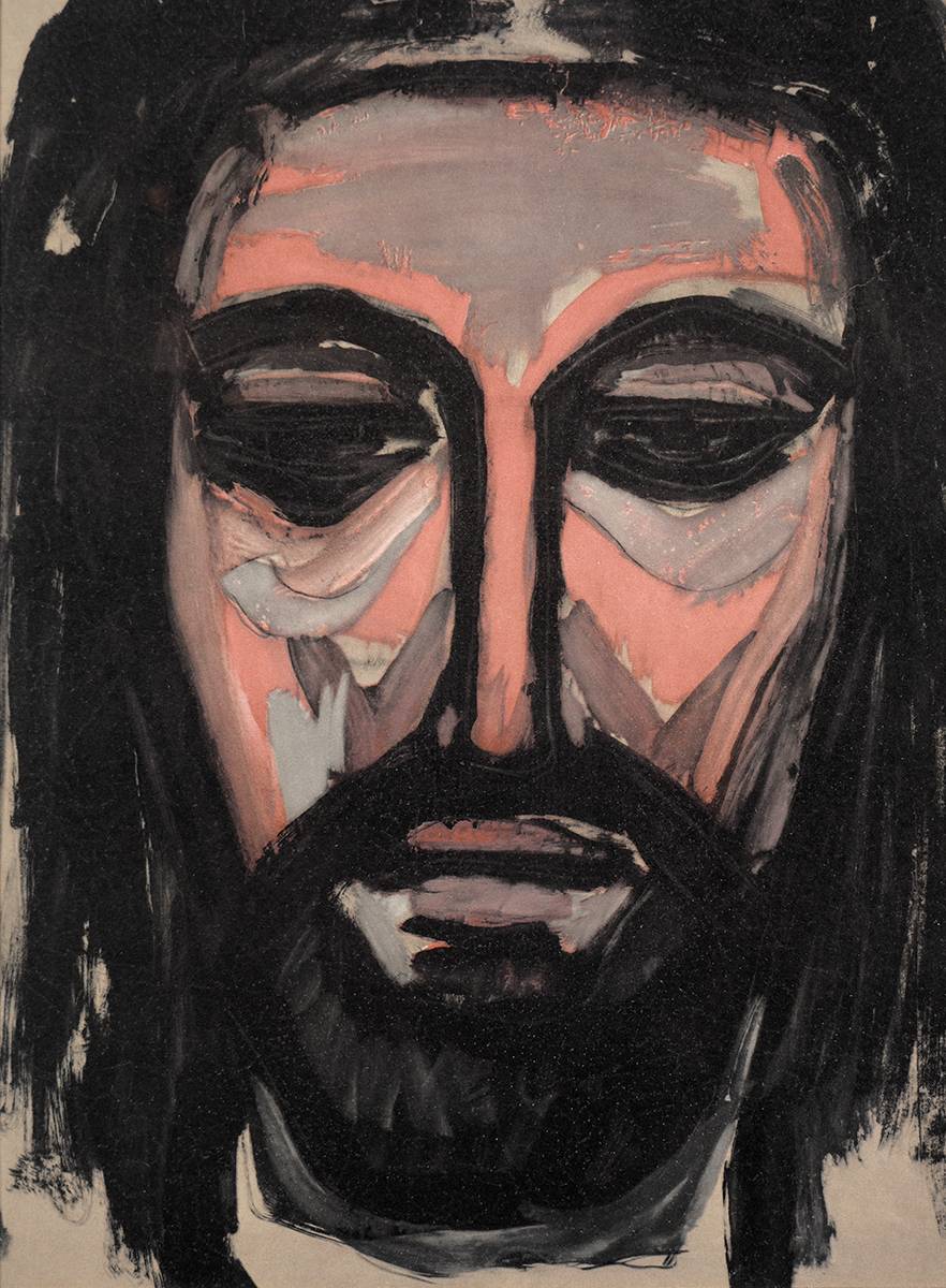 HEAD OF CHRIST by Evie Hone sold for 520 at Whyte's Auctions
