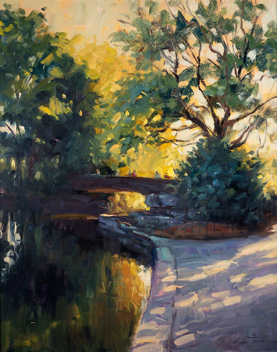 ST. STEPHEN'S GREEN, DUBLIN by Norman Teeling sold for 800 at Whyte's Auctions