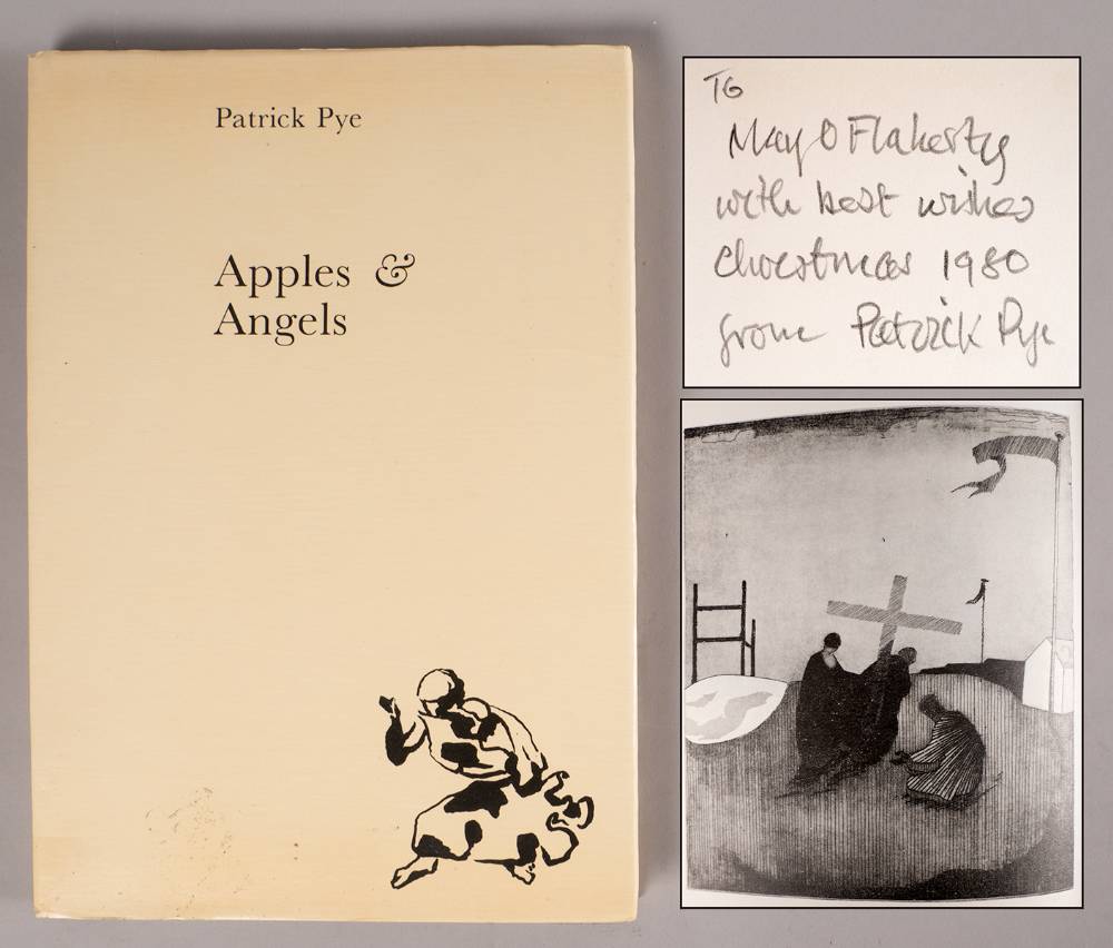 APPLES AND ANGELS, PAGES FROM AN ARTIST'S NOTEBOOK WITH TWENTY-ONE ETCHINGS by Patrick Pye sold for 50 at Whyte's Auctions