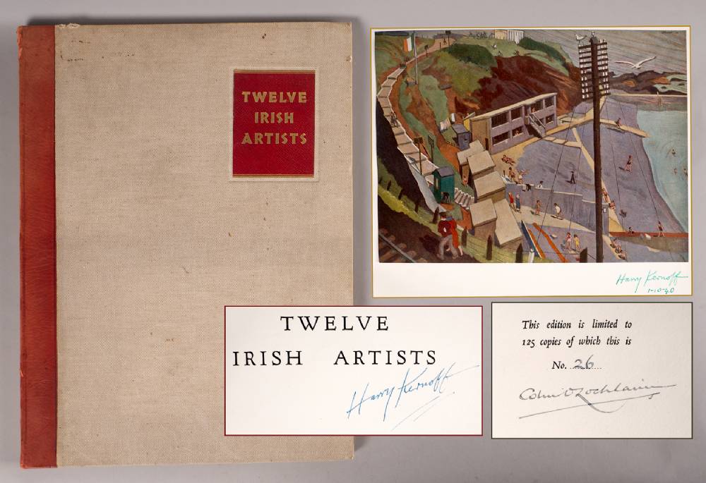 TWELVE IRISH ARTISTS, 1940 by Thomas Bodkin sold for 230 at Whyte's Auctions