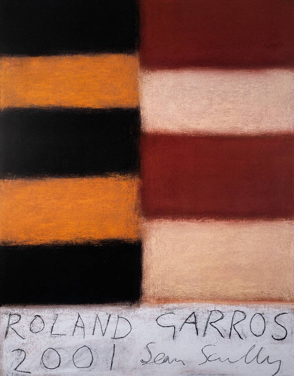 ROLAND GARROS, 2001 by Sean Scully sold for 190 at Whyte's Auctions